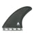 True Ames Channel Islands Futures Tri Fin Set Smoke