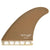 True Ames Tyler Warren Tri - Futures Fin Set Toffee Hexcore