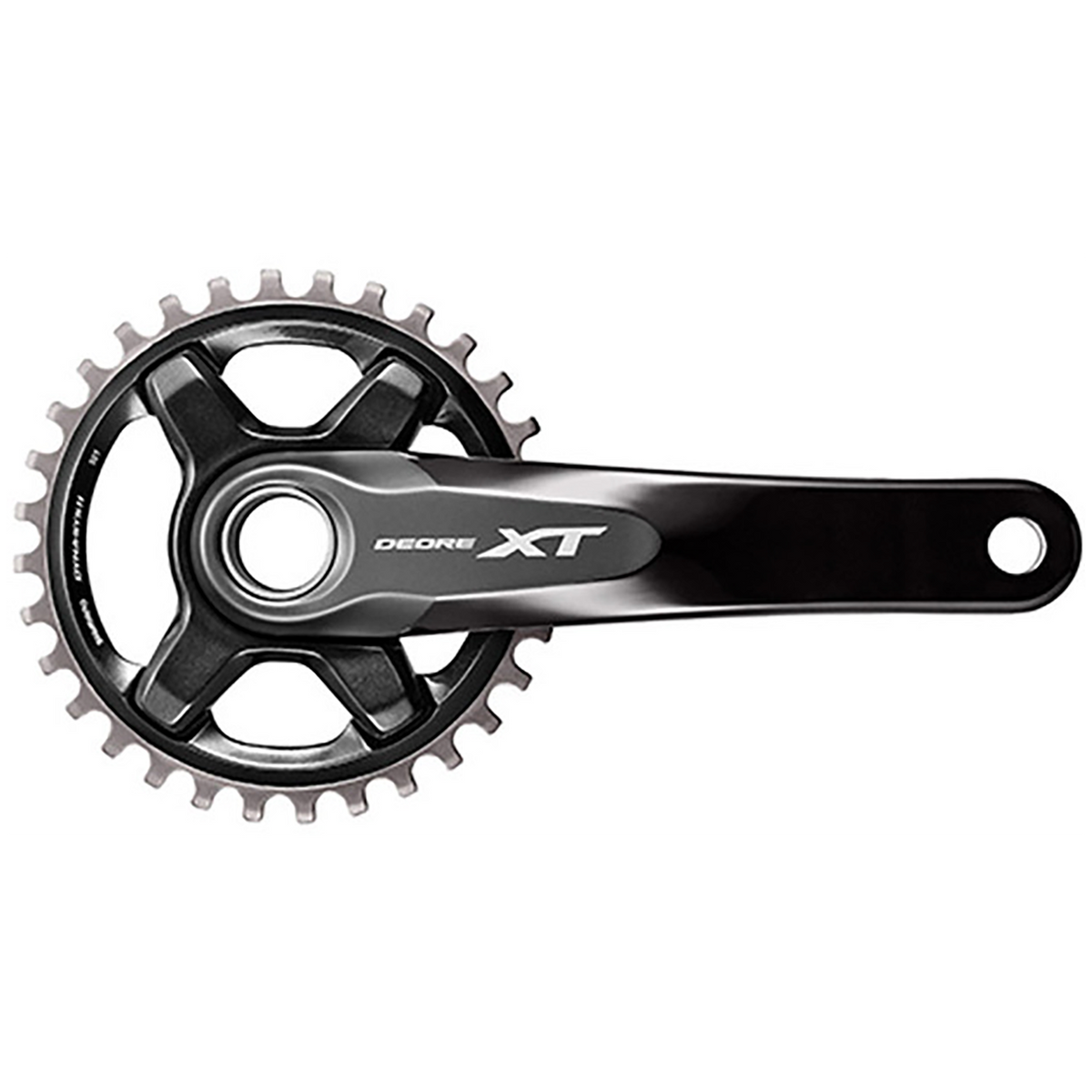 Shimano XT M8000 11-Speed Crank Arm Set Black