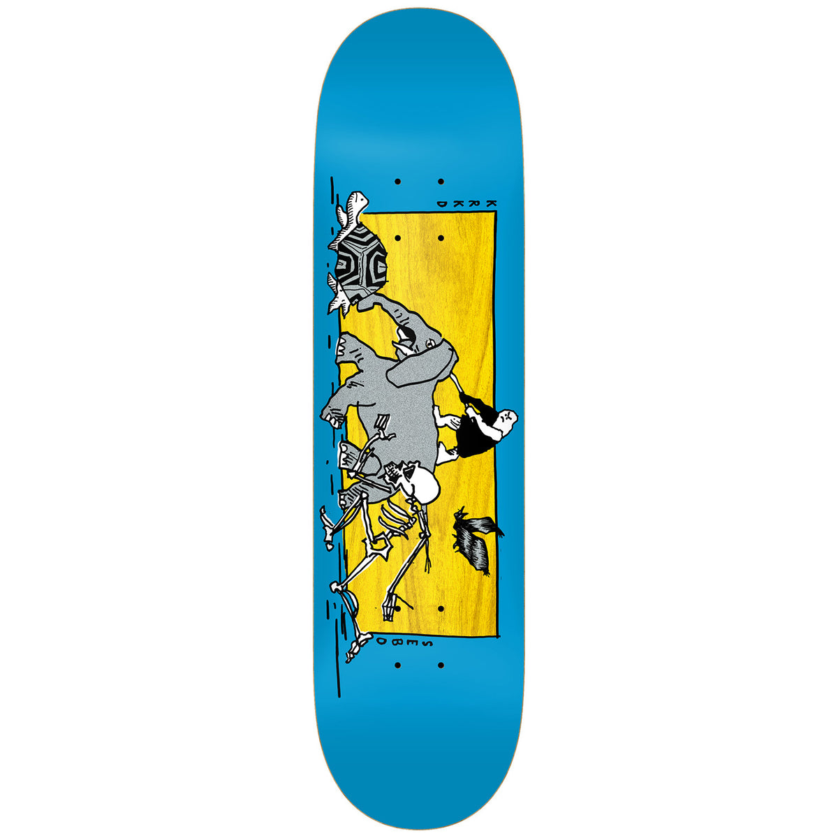 Krooked Sebo Marathon 8.38 Skateboard Deck