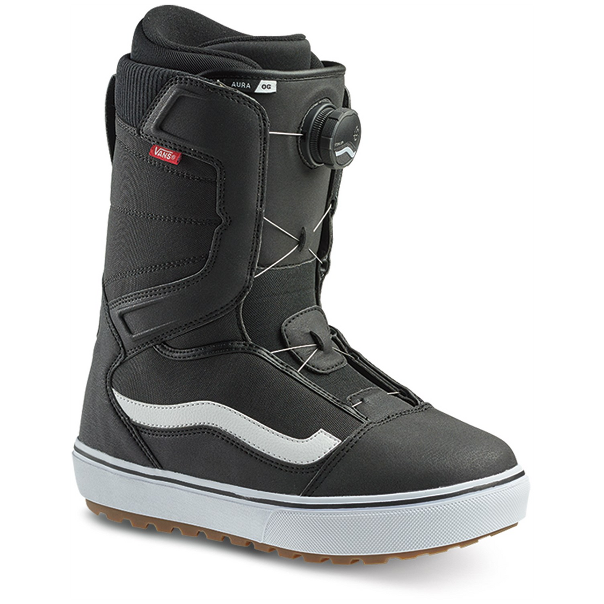 Vans Aura Snowboard Boots 2019 Black/White