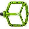 OneUp Components Aluminum Pedals Green::Green