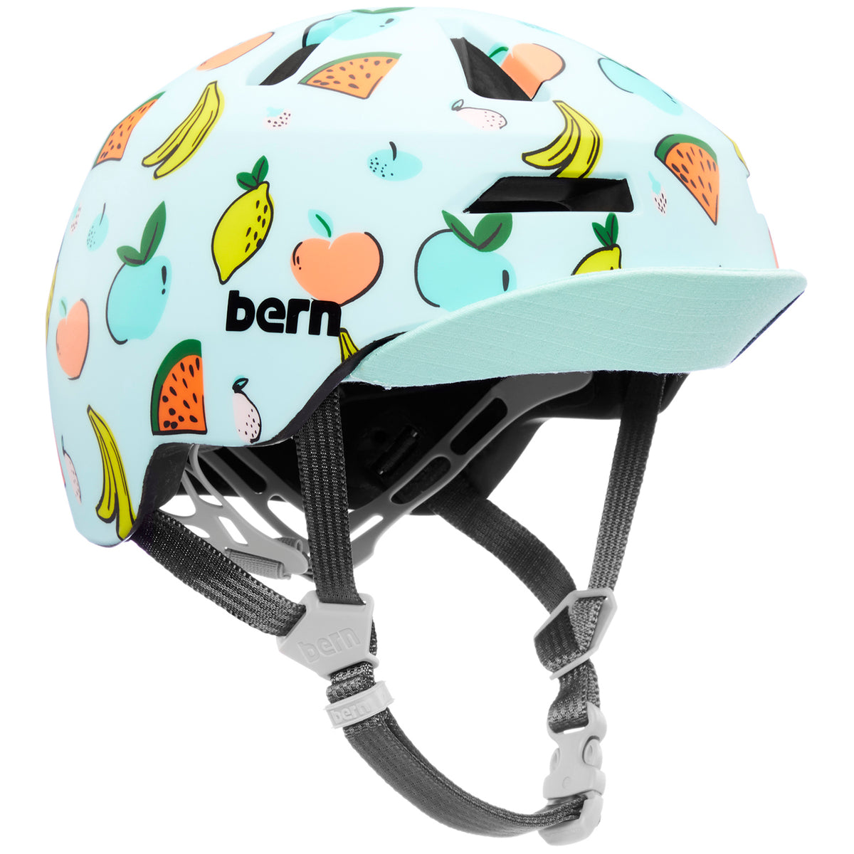 Bern Nino 2.0 Bike Helmet - Kids' Matte Fun Fruits