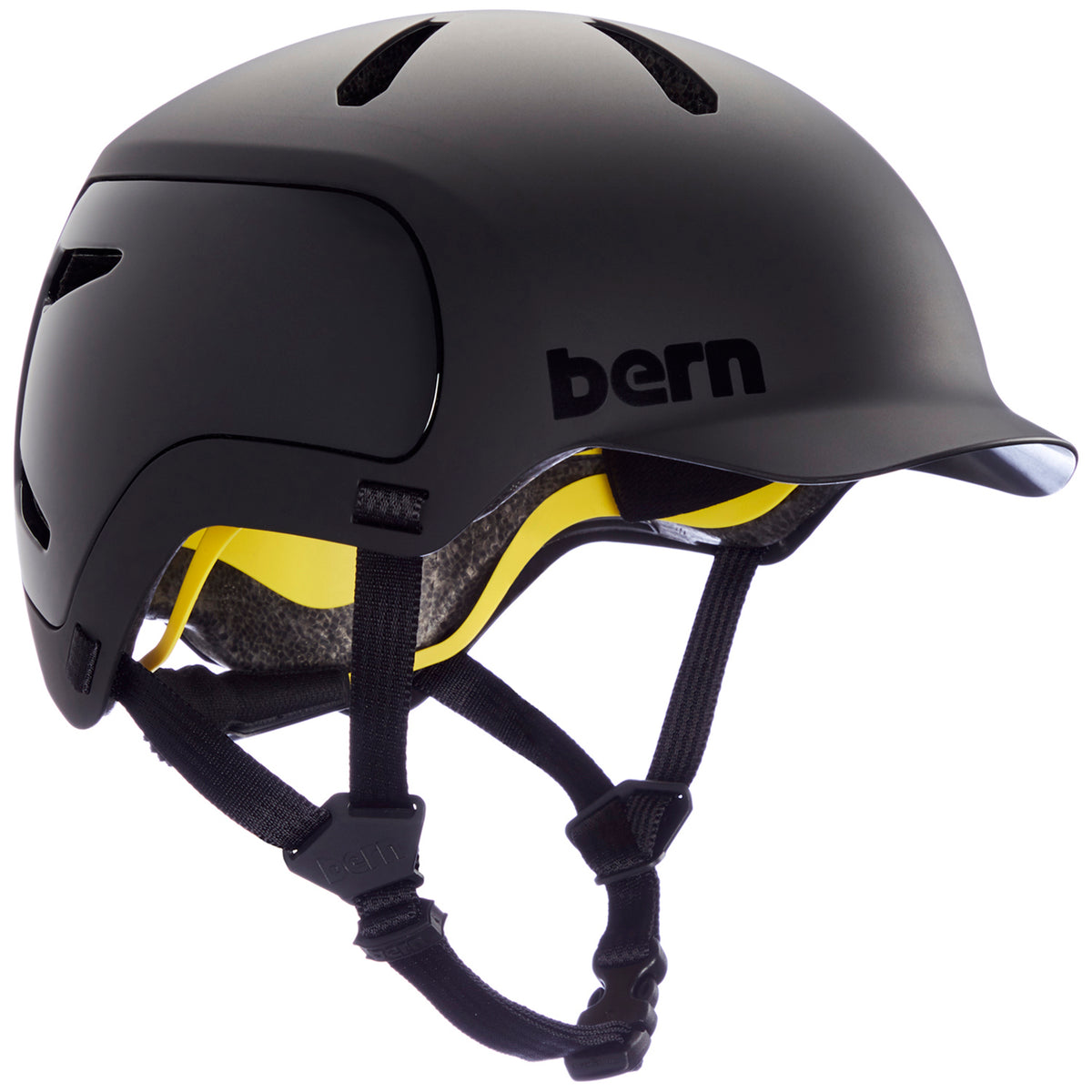 Bern Watts 2.0 Bike Helmet Matte Black