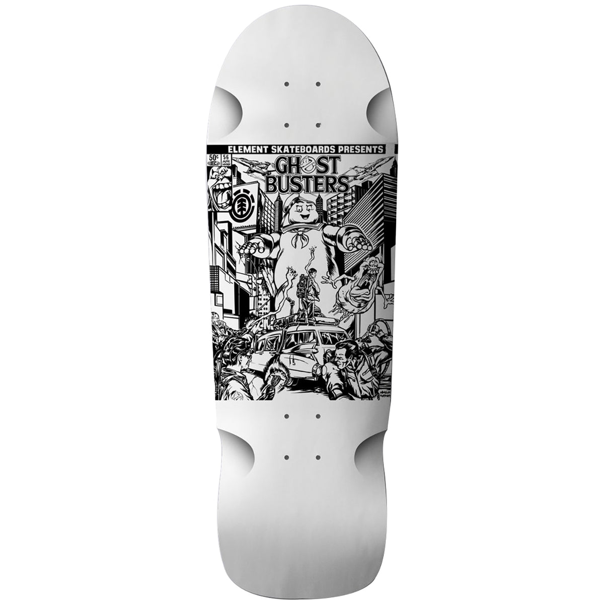 Element Ghostbusters Comic 9.5 Skateboard Deck