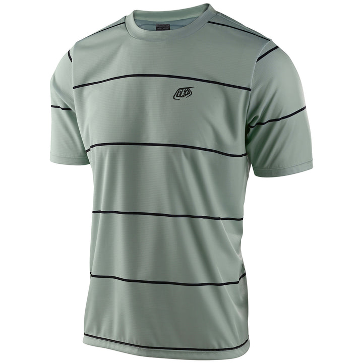 Troy Lee Designs Flowline S/S Jersey Stacked Smoke Green