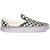 Vans Classic Slip-On Shoes - Women's Black/White Checkerboard/White