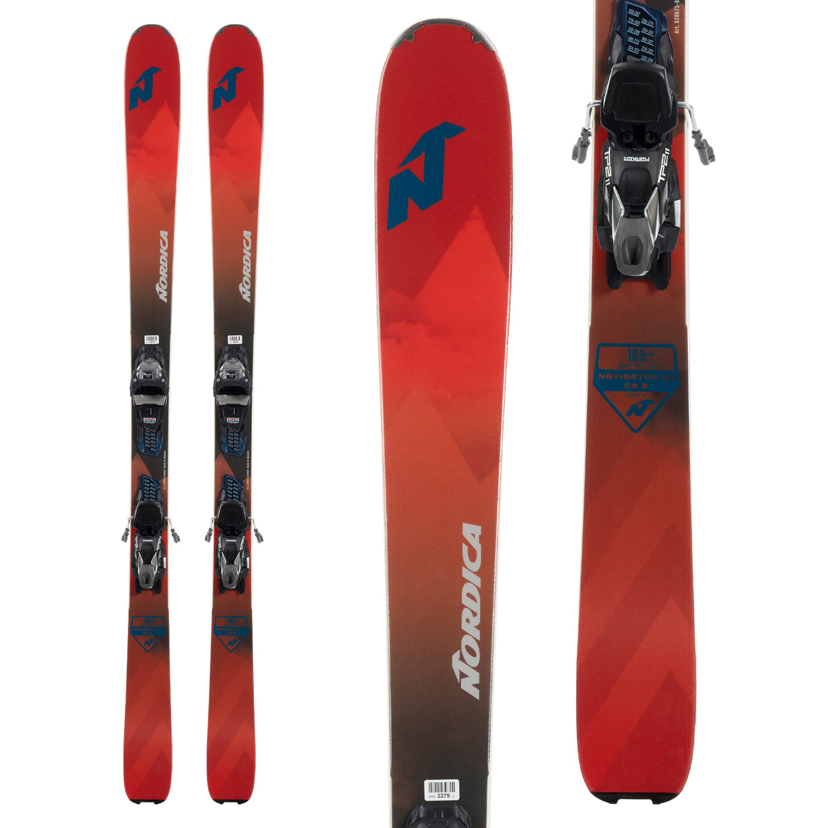 Nordica Navigator 85 CA Skis + Marker TP2 Light 11 Bindings 2020