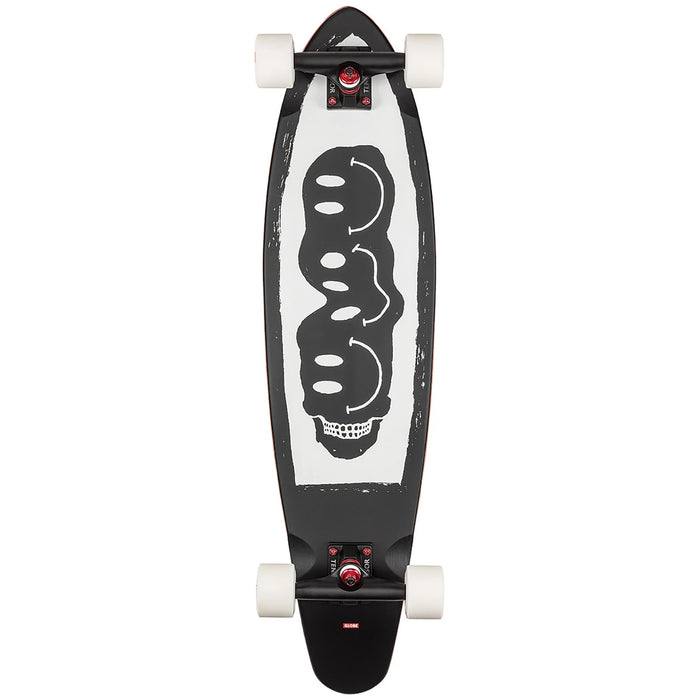 Globe Bells Longboard Complete Black/White/Red