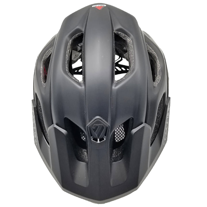 7iDP M2 BOA Bike Helmet Matte Black/Gloss Black