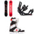 Rossignol Sawblade Snowboard 2020 + Rossignol Battle Snowboard Bindings 2021 + DC Phase Snowboard Boots 2020
