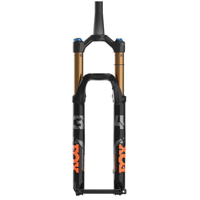 Fox Racing 34 Float Factory FIT4 Step-Cast Fork - 29" Shiny Black, Orange/Gloss Black Logo