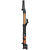 Fox Racing 34 Float Factory FIT4 Step-Cast Fork - 29" Shiny Black, Orange/Gloss Black Logo