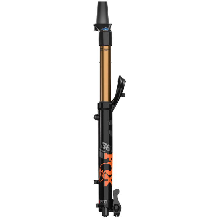 Fox Racing 36 Float Factory FIT4 29" Fork Shiny Blk, Orange/Gloss Blk Logo