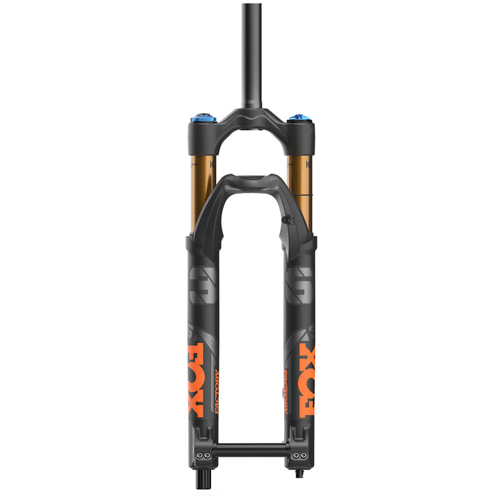 Fox Racing 36 Float Factory GRIP 2 Fork - 27.5" Shiny Blk, Orange/Gloss Blk Logo