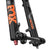 Fox Racing 36 Float Factory GRIP 2 Fork - 27.5" Shiny Blk, Orange/Gloss Blk Logo