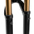 Fox Racing 38 Float Factory GRIP 2 Fork - 27.5" Shiny Blk, Orange/Gloss Blk Logo