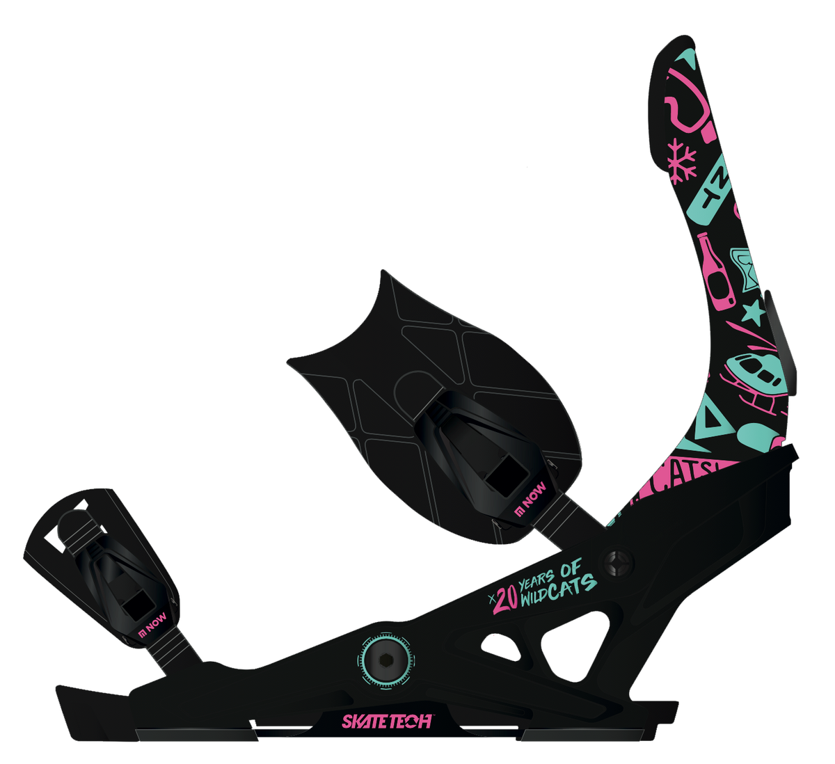 Now Wildcats LTD Snowboard Bindings 2021 Black