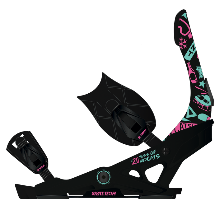 Now Wildcats LTD Snowboard Bindings 2021 Black