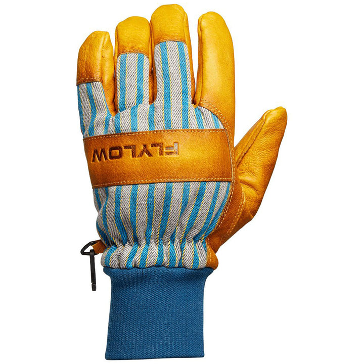Flylow Tough Guy Gloves Natural /Blue