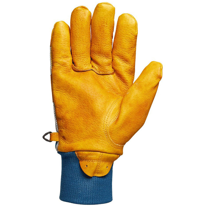 Flylow Tough Guy Gloves Natural /Blue