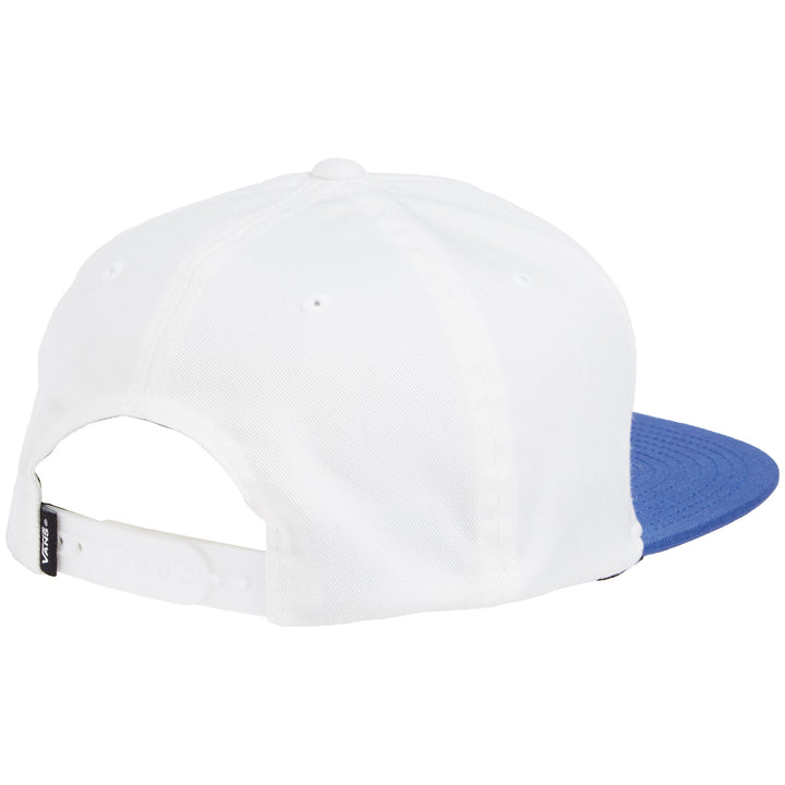 Vans DNA 110 Snapback Hat White-Deep Ultramarine