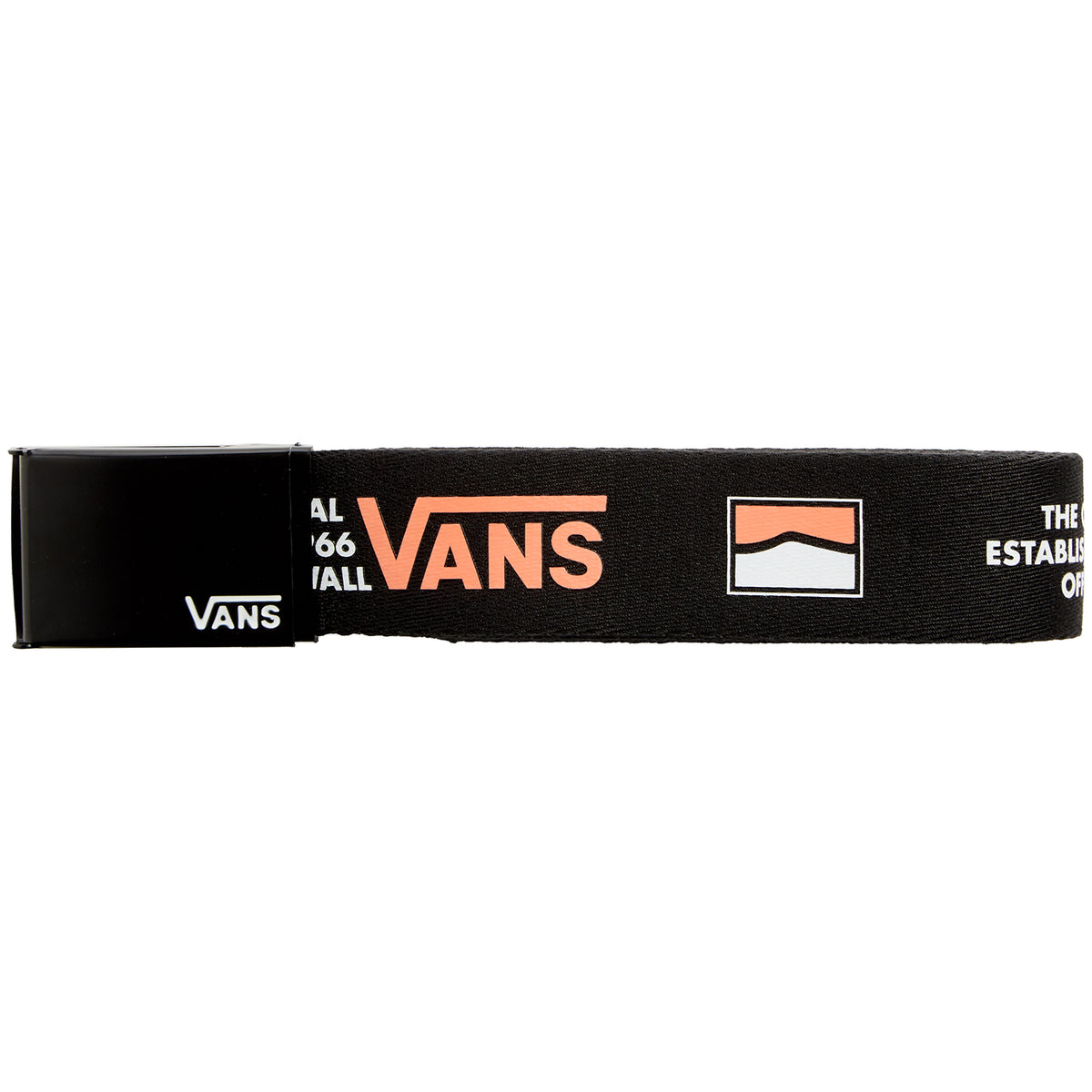 Vans Long Depster Web Belt Fusion Coral/Black
