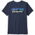 Patagonia P-6 Logo Organic Crew T-Shirt - Women's New Navy