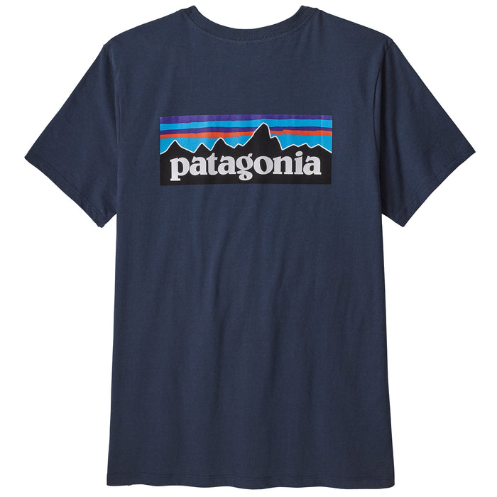 Patagonia P-6 Logo Organic Crew T-Shirt - Women's New Navy