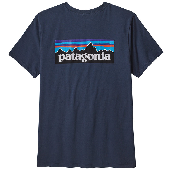 Patagonia P-6 Logo Organic Crew T-Shirt - Women's New Navy