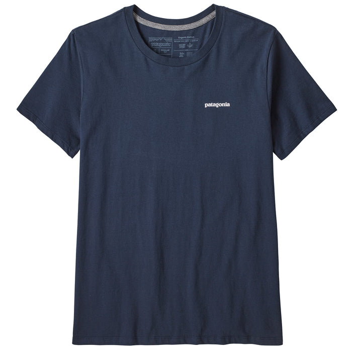Patagonia P-6 Logo Organic Crew T-Shirt - Women's New Navy