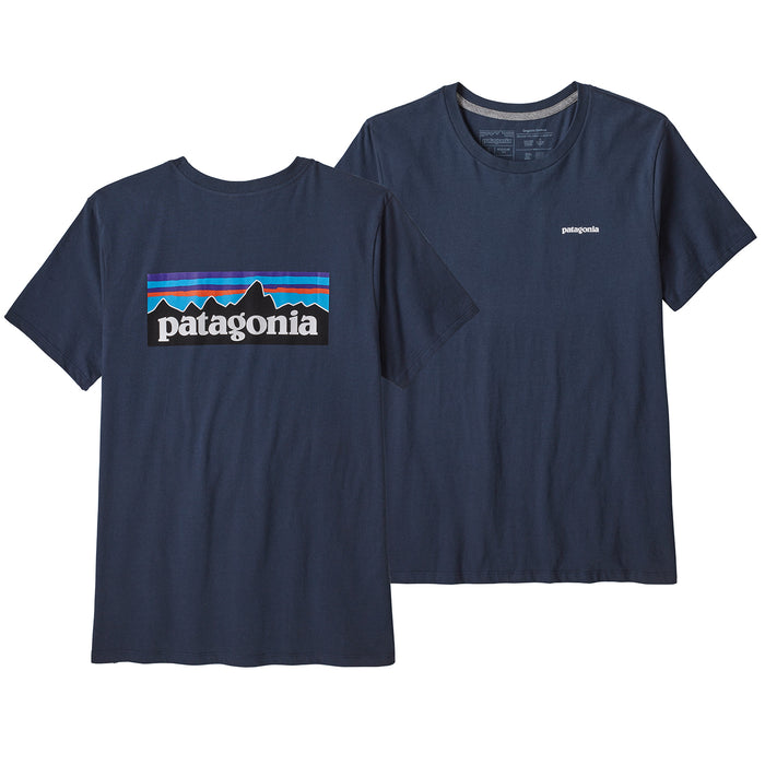 Patagonia P-6 Logo Organic Crew T-Shirt - Women's New Navy