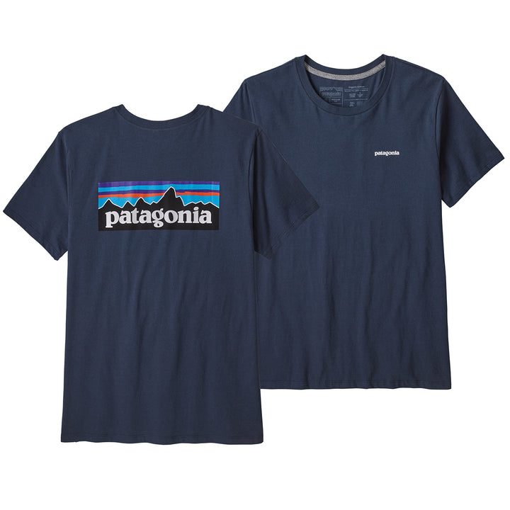 Patagonia P-6 Logo Organic Crew T-Shirt - Women's New Navy