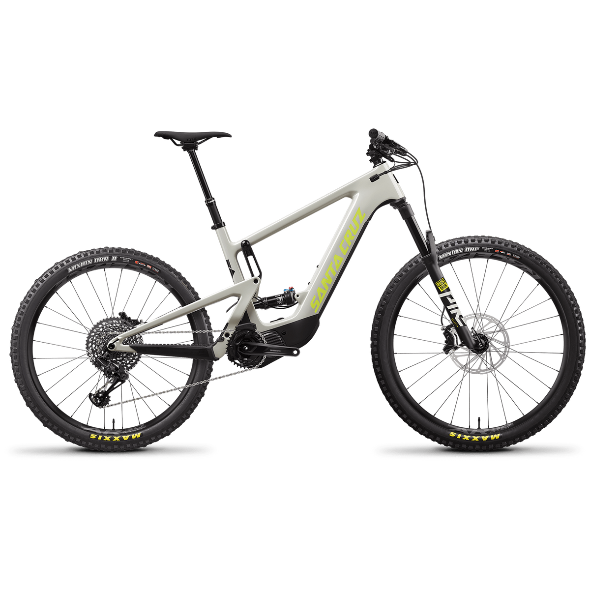 Santa Cruz Bicycles Heckler MX CC S E-Mountain Bike 2021 Fog