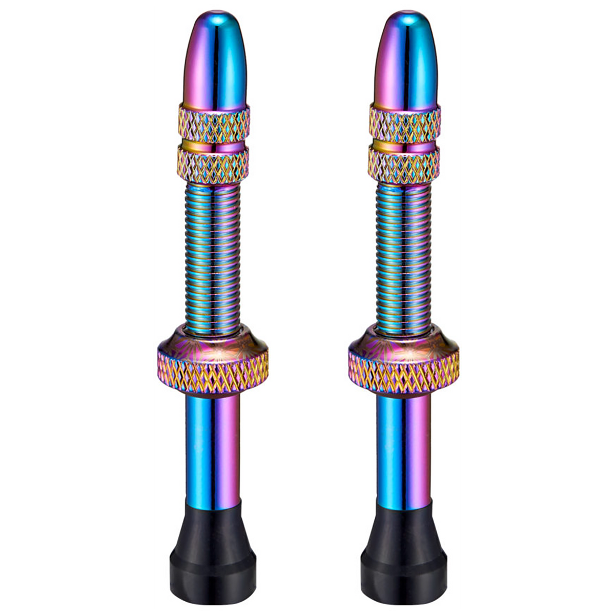 Supacaz Star Valvez Tubeless Valves Oil Slick
