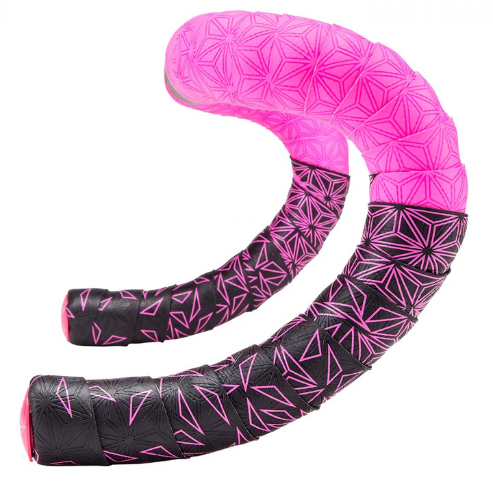 Supacaz Super Sticky Kush Star Fade Bar Tape Neon Pink
