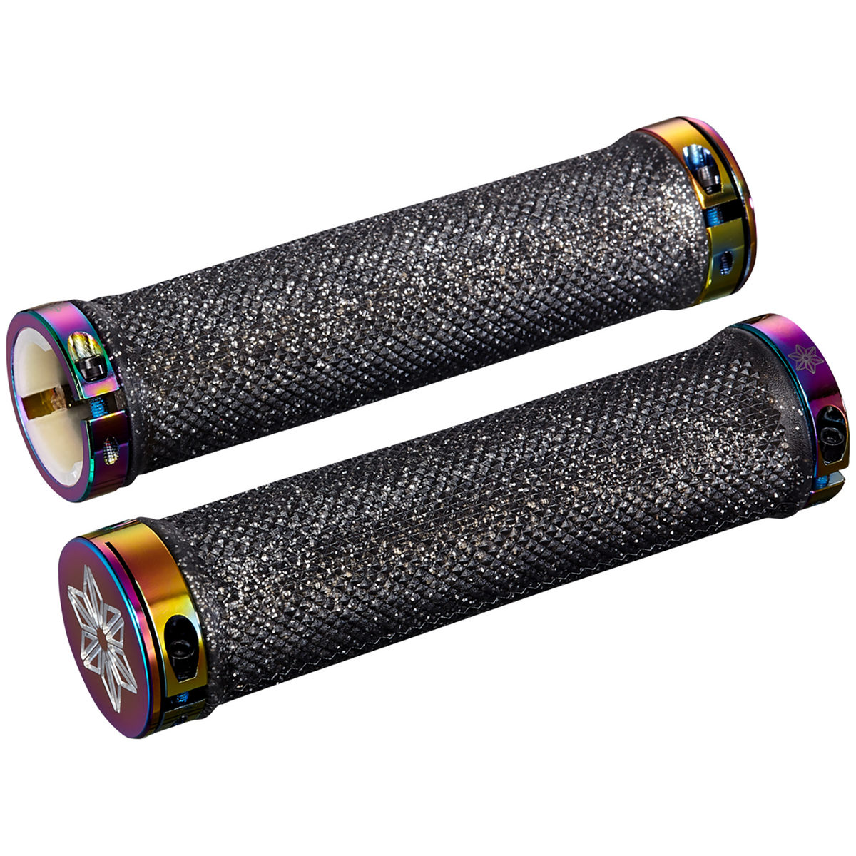 Supacaz Diamond Kush Grips Oil Slick