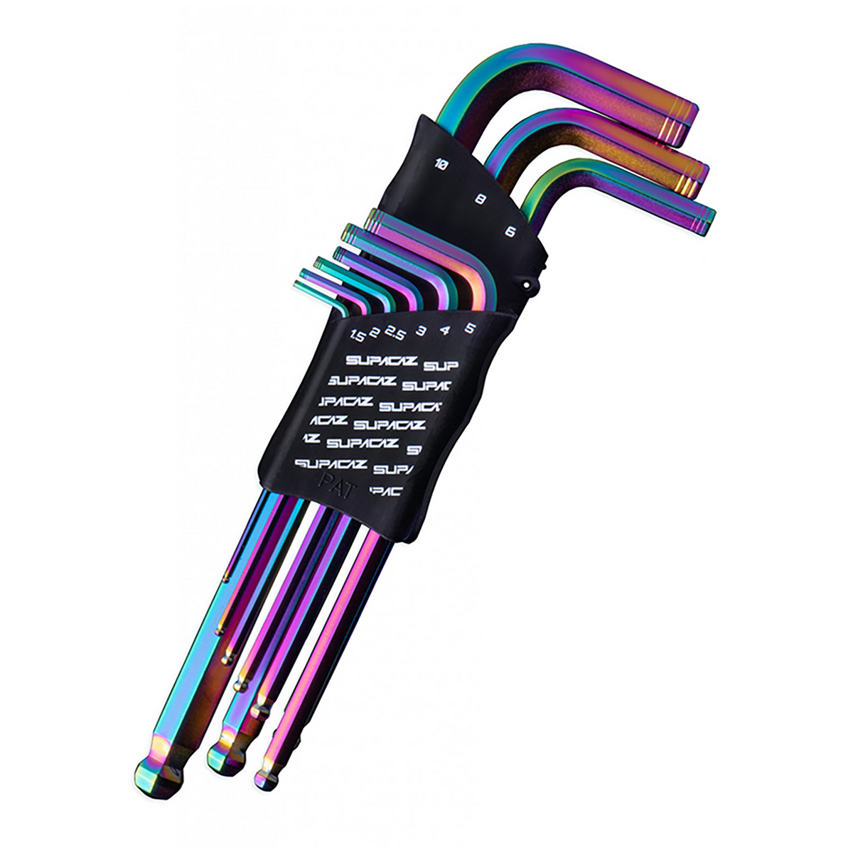 Supacaz Allen Keyz 9 Piece Set Oil Slick