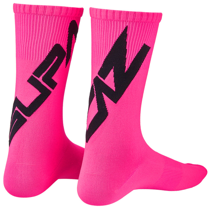 Supacaz Supa Sox Twisted Bike Socks Black & Pink