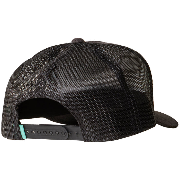Vissla Solid Sets Cord Eco Trucker Hat Black