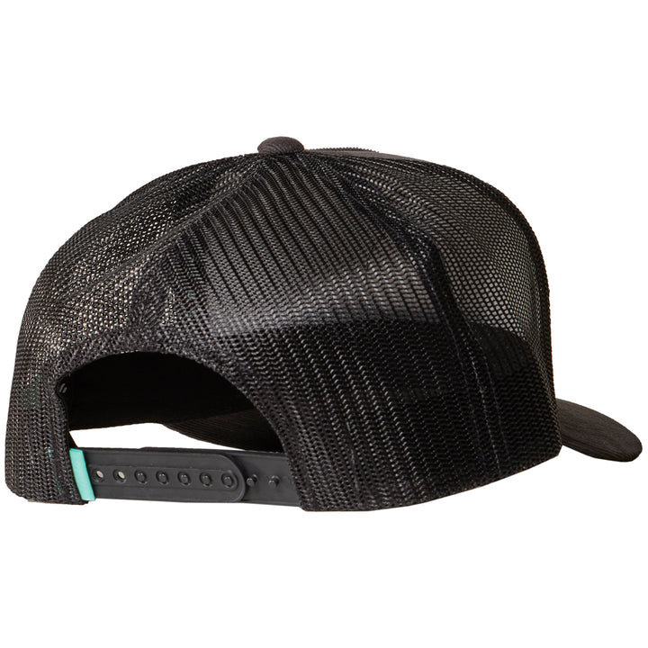 Vissla Solid Sets Cord Eco Trucker Hat Black