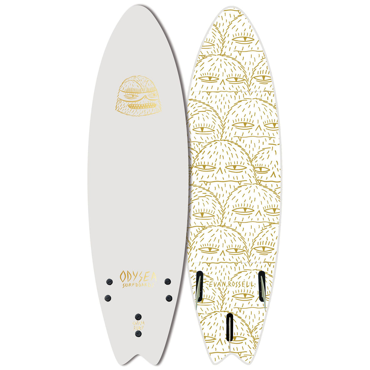 Catch Surf Odysea 5'6" Skipper Tri Fin x Evan Rossell Surfboard