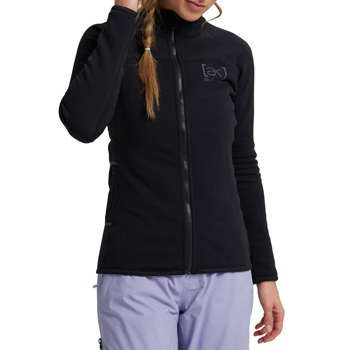 Burton AK Baker Power Stretch Full-Zip Fleece - Women's True Black