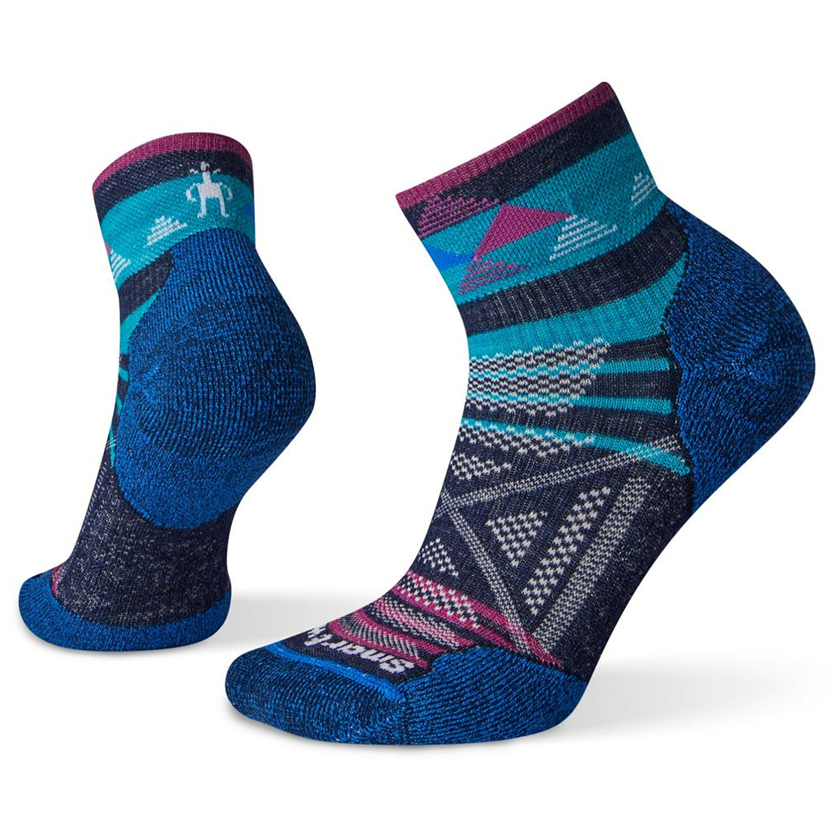 Smartwool PhD® Outdoor Light Pattern Mini Socks - Women's Deep Navy