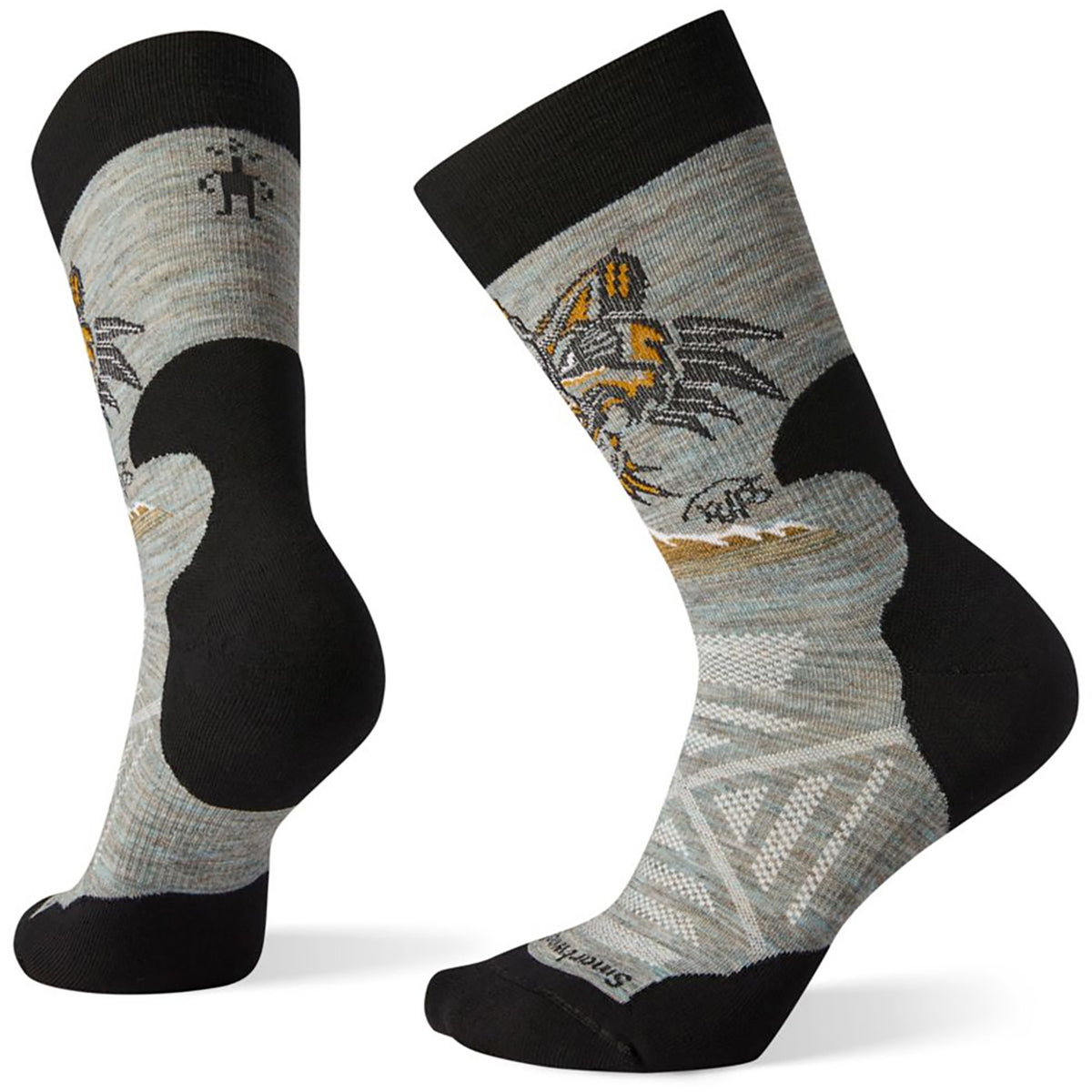 Smartwool PhD Pro Hike Crew Socks - Women's Charcoal
