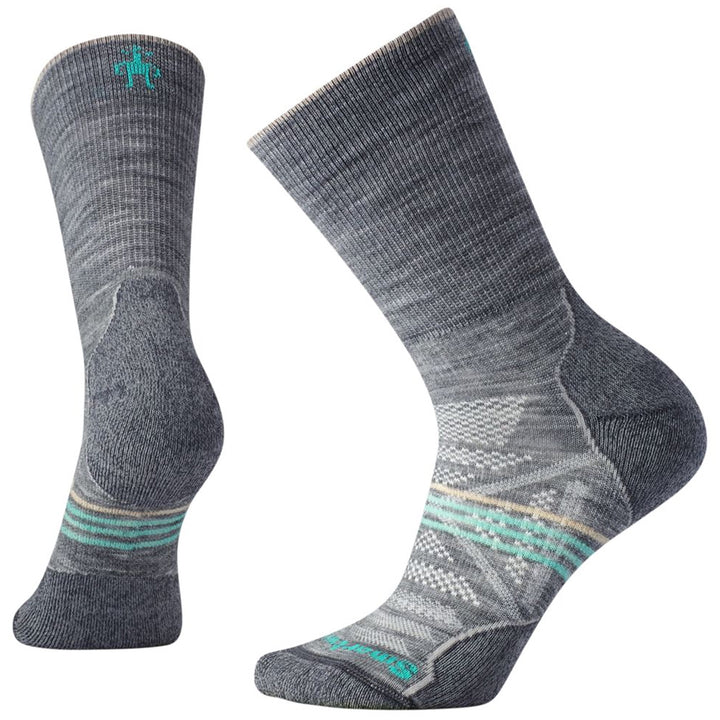 Smartwool PhD Outdoor Light Crew Socks - Women's Light Gray