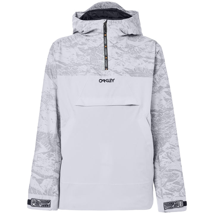 Oakley TC Ice Pullover BZI Jacket - Men's Grey Mountains