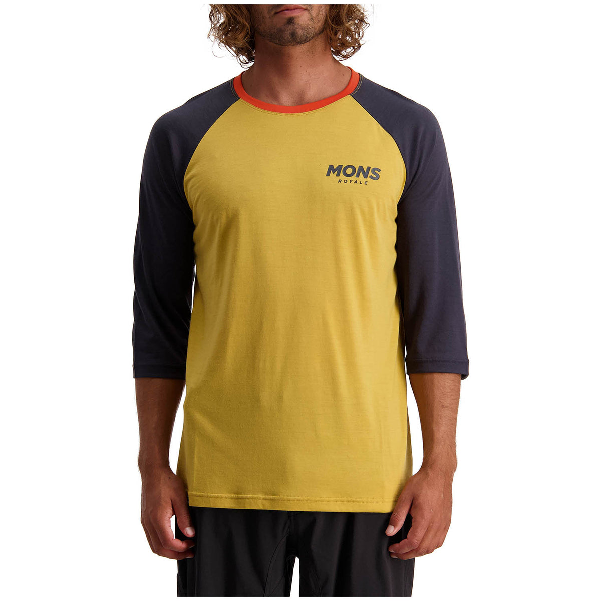 MONS ROYALE Tarn Freeride Raglan 3/4 Jersey Desert Alchemy