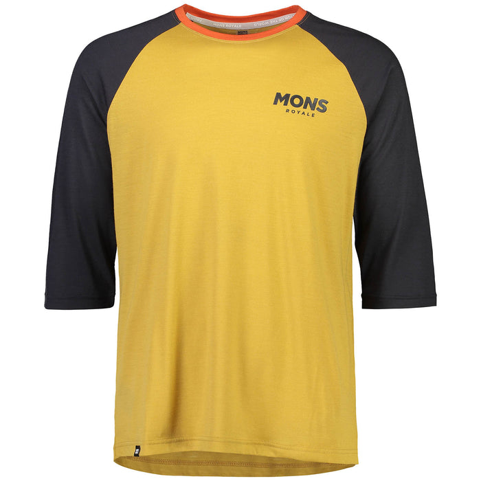 MONS ROYALE Tarn Freeride Raglan 3/4 Jersey Desert Alchemy