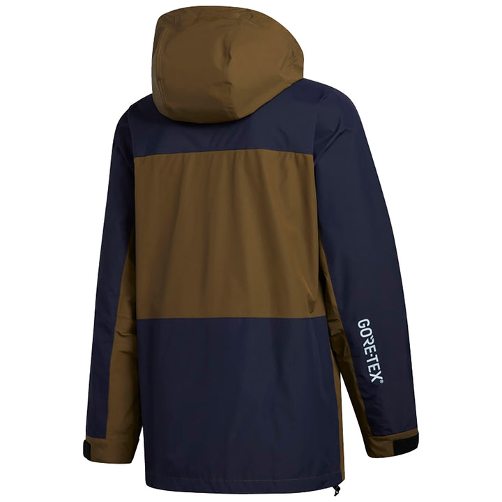 Adidas GORE-TEX Jacket - Men's Legend Ink/Trace Olive/Ice Blue
